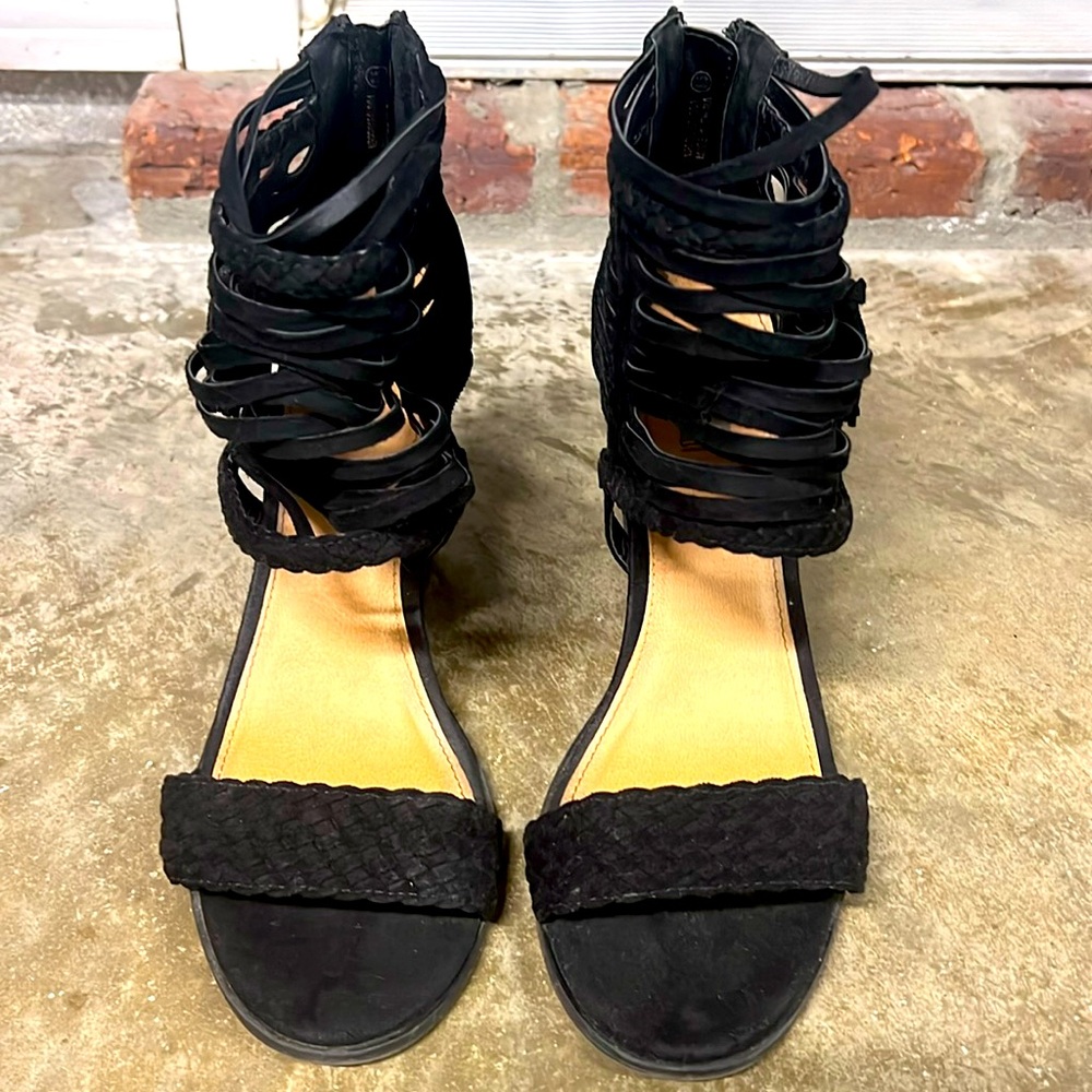 Black dress heels